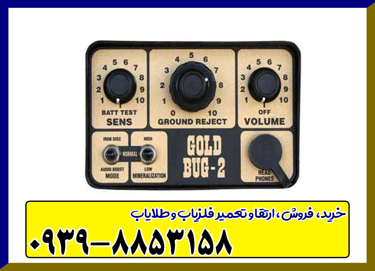 فلزیاب فیشر گلد باگ 2